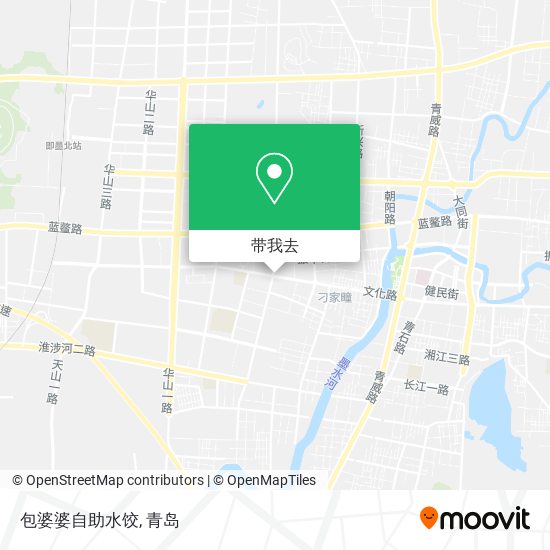 包婆婆自助水饺地图