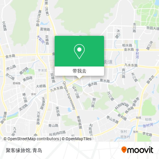 聚客缘旅馆地图