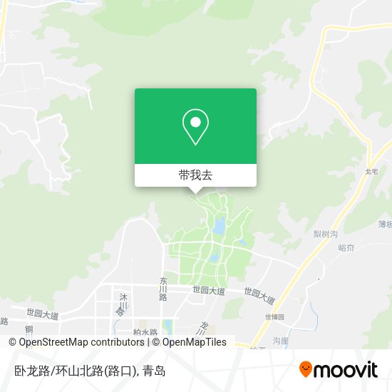卧龙路/环山北路(路口)地图