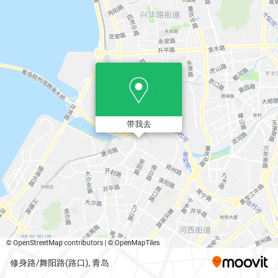 修身路/舞阳路(路口)地图
