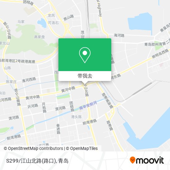S299/江山北路(路口)地图