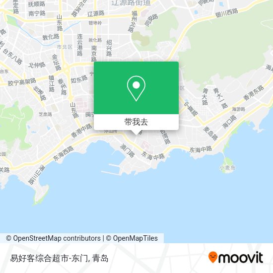 易好客综合超市-东门地图
