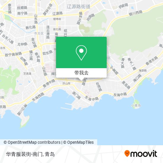 华青服装街-南门地图