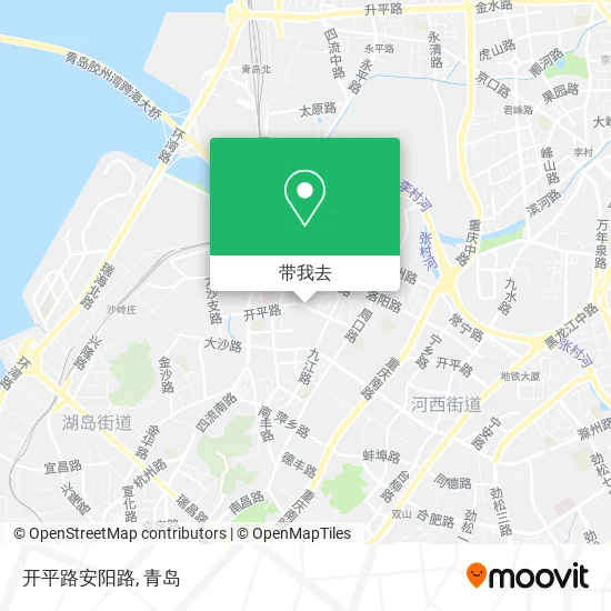 开平路安阳路地图