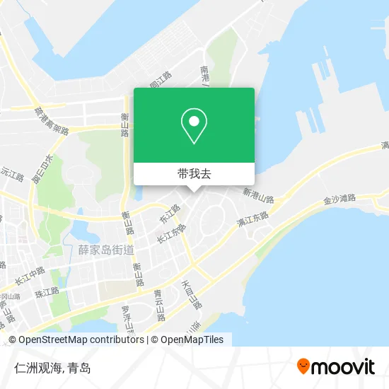 仁洲观海地图