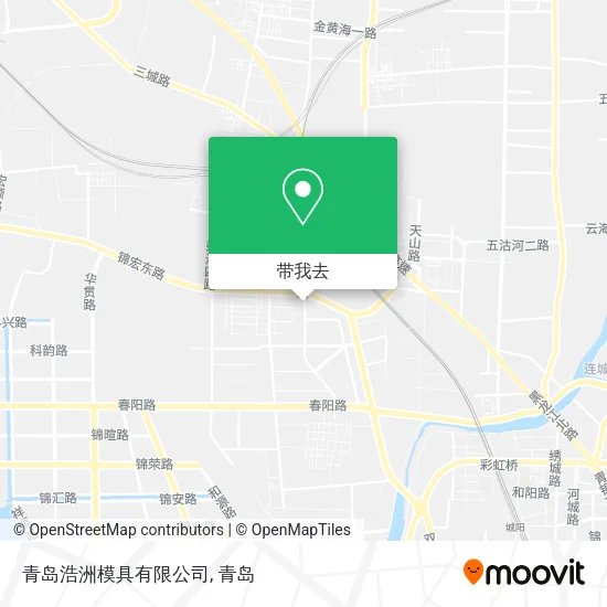 青岛浩洲模具有限公司地图
