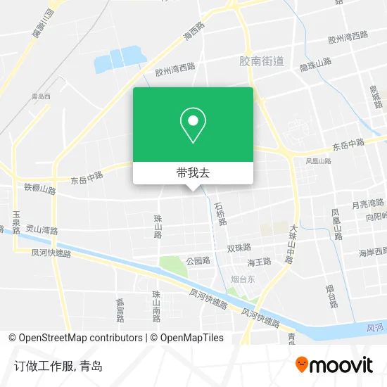 订做工作服地图