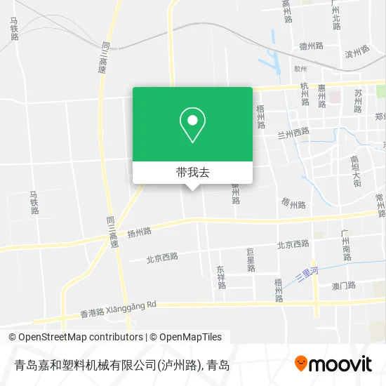 青岛嘉和塑料机械有限公司(泸州路)地图