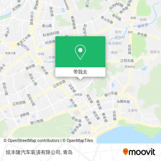 炫丰隆汽车装潢有限公司地图
