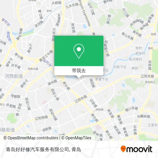 青岛好好修汽车服务有限公司地图
