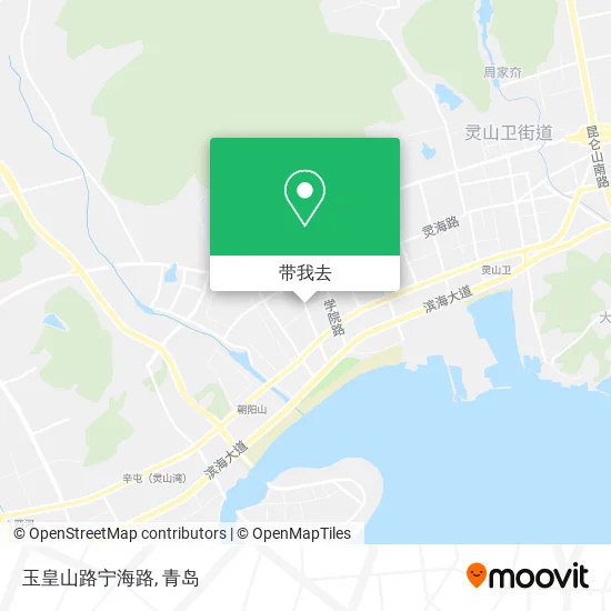 玉皇山路宁海路地图