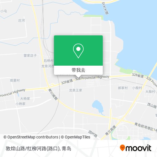敦煌山路/红柳河路(路口)地图