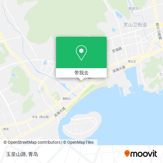 玉皇山路地图