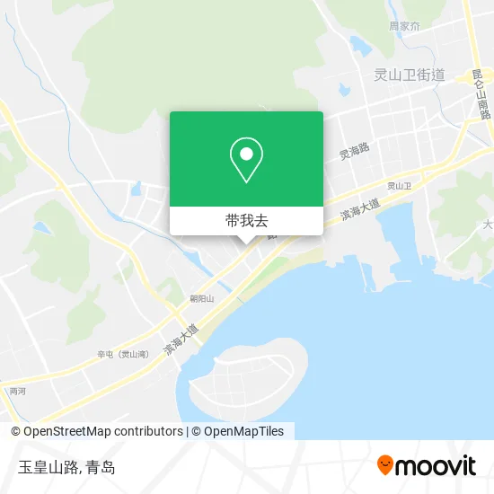 玉皇山路地图
