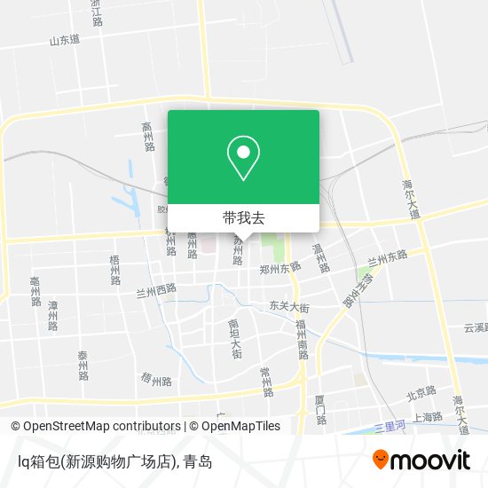 lq箱包(新源购物广场店)地图