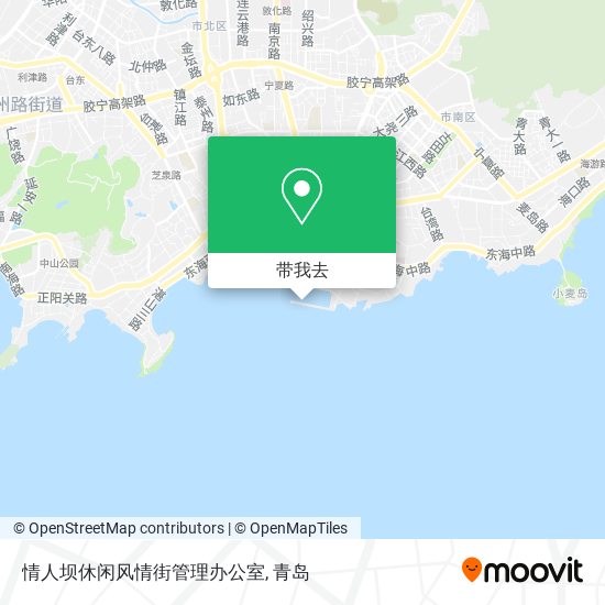 情人坝休闲风情街管理办公室地图