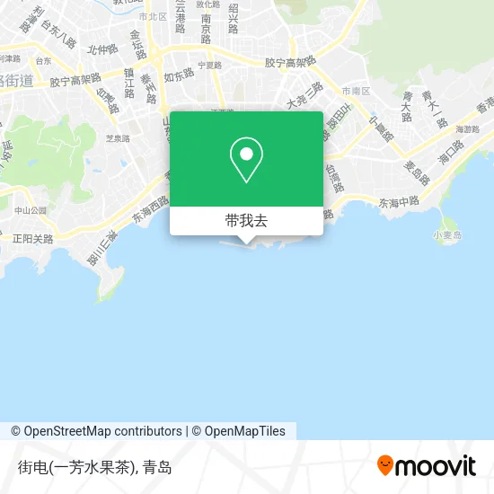 街电(一芳水果茶)地图