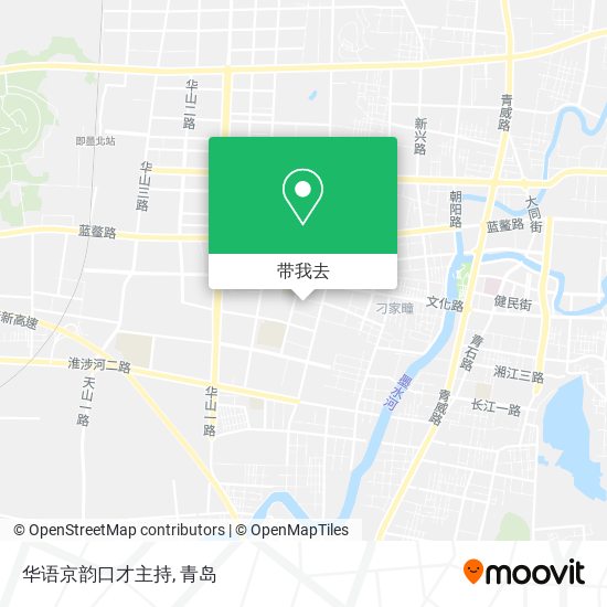 华语京韵口才主持地图