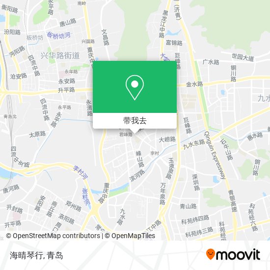 海晴琴行地图