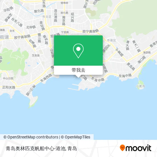 青岛奥林匹克帆船中心-港池地图