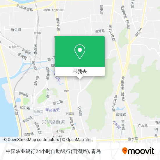 中国农业银行24小时自助银行(雨湖路)地图