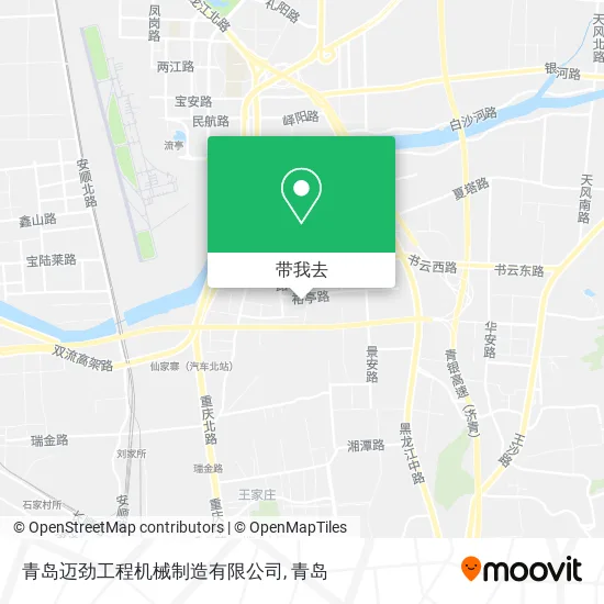 青岛迈劲工程机械制造有限公司地图