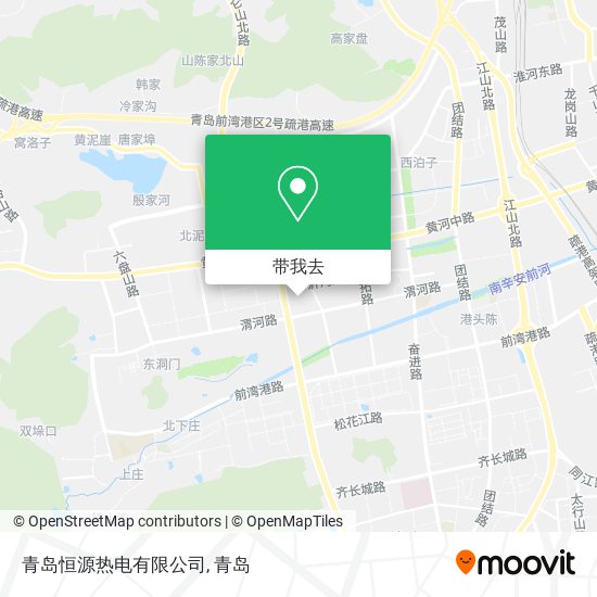 青岛恒源热电有限公司地图