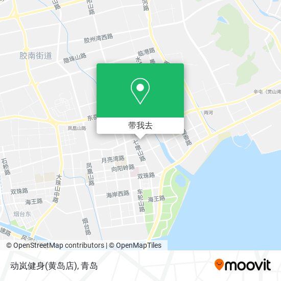 动岚健身(黄岛店)地图
