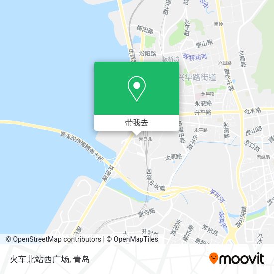 火车北站西广场地图