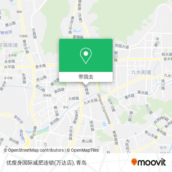 优瘦身国际减肥连锁(万达店)地图