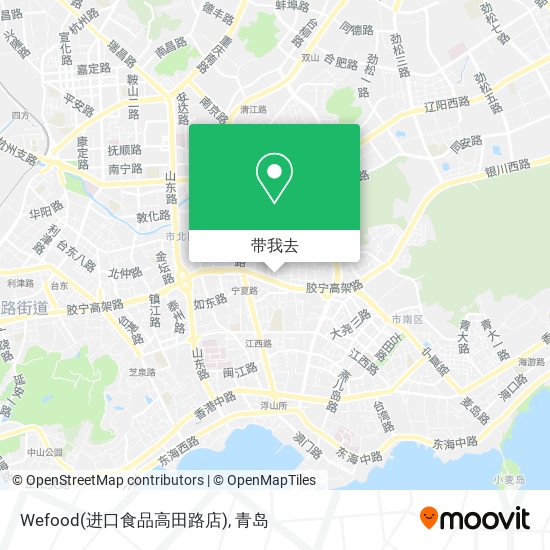 Wefood(进口食品高田路店)地图