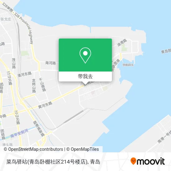 菜鸟驿站(青岛卧棚社区214号楼店)地图
