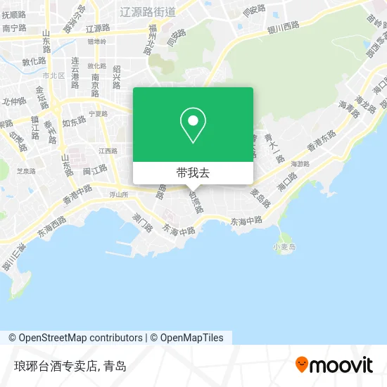 琅琊台酒专卖店地图
