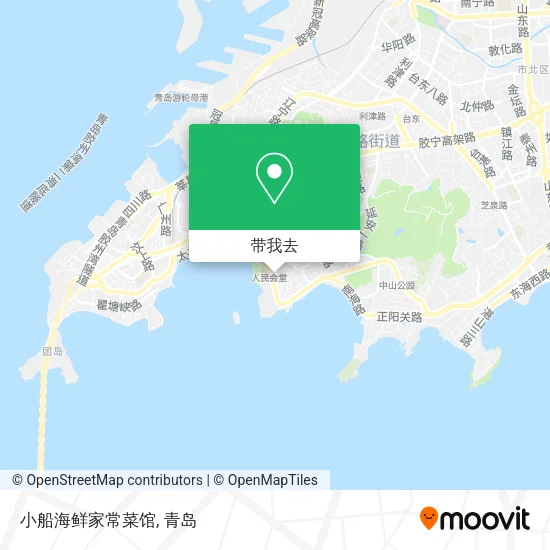 小船海鲜家常菜馆地图