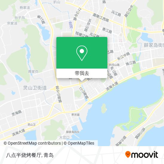 八点半烧烤餐厅地图
