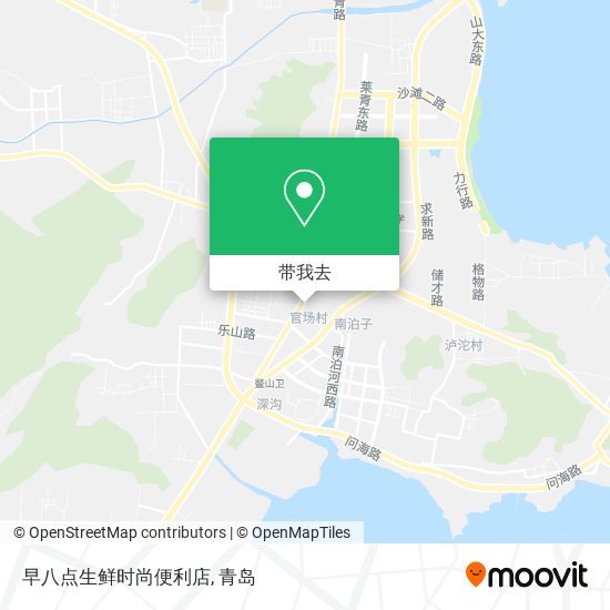 早八点生鲜时尚便利店地图