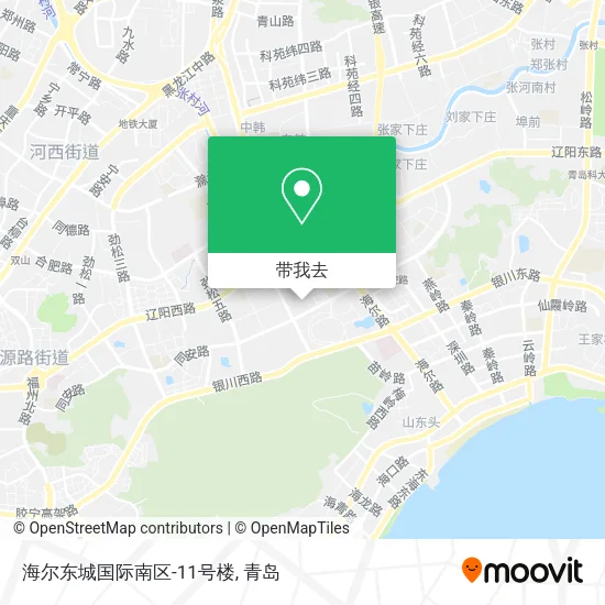 海尔东城国际南区-11号楼地图