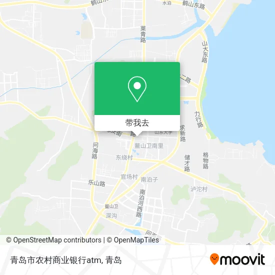 青岛市农村商业银行atm地图