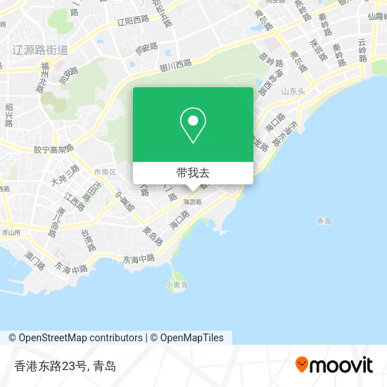 香港东路23号地图