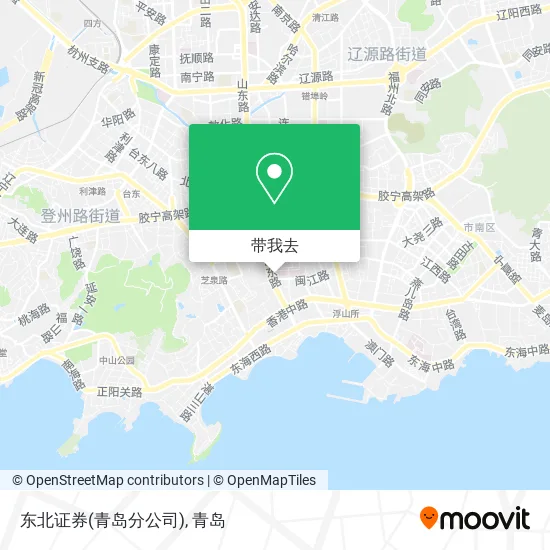 东北证券(青岛分公司)地图