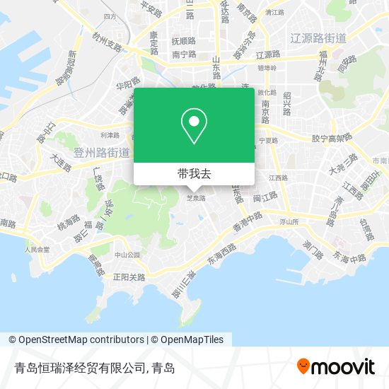 青岛恒瑞泽经贸有限公司地图