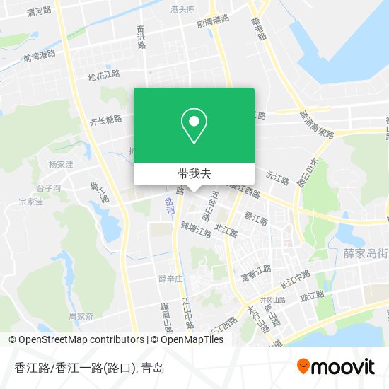 香江路/香江一路(路口)地图