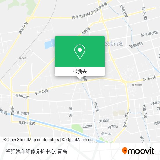 福强汽车维修养护中心地图