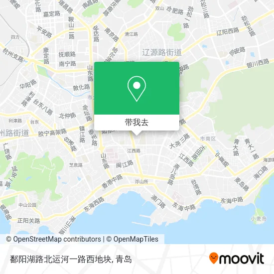 鄱阳湖路北运河一路西地块地图