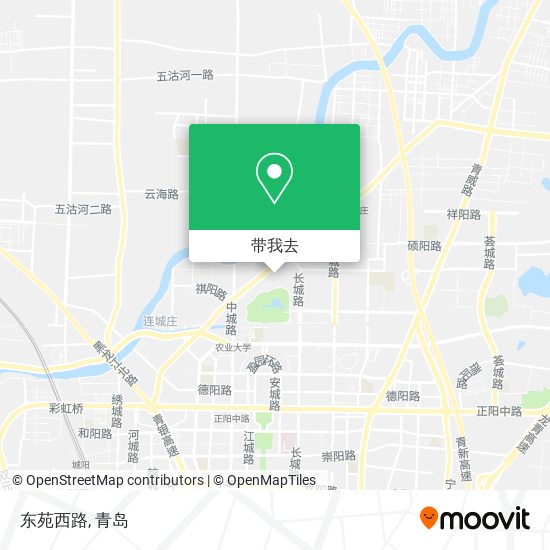 东苑西路地图