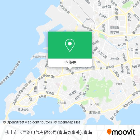 佛山市卡西洛电气有限公司(青岛办事处)地图