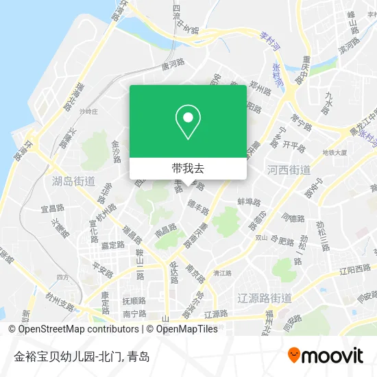 金裕宝贝幼儿园-北门地图