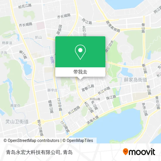 青岛永宏大科技有限公司地图