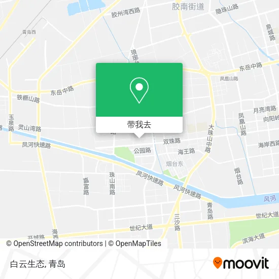 白云生态地图