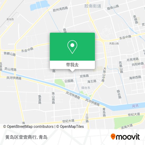 黄岛区壹壹商行地图